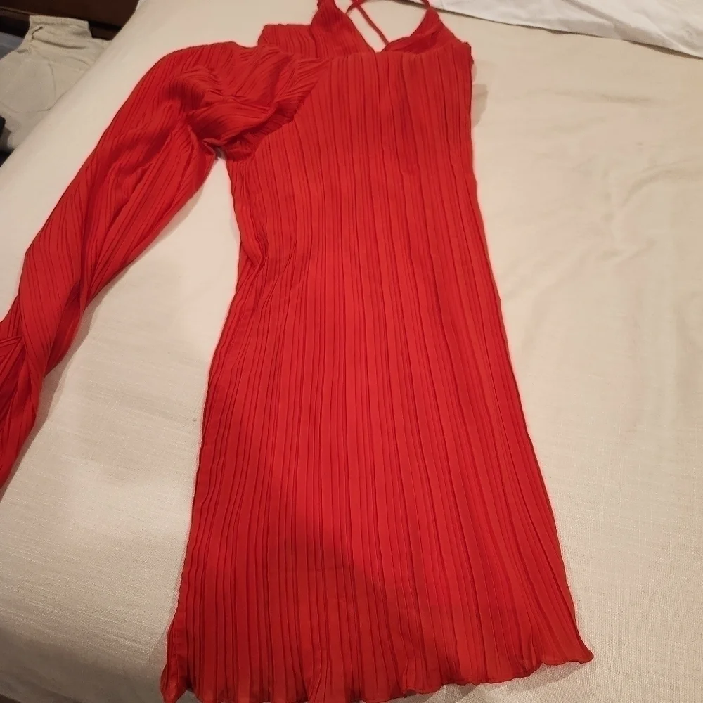 Beyond words wide legged jumpsuit women's size small - Picture 2 of 10